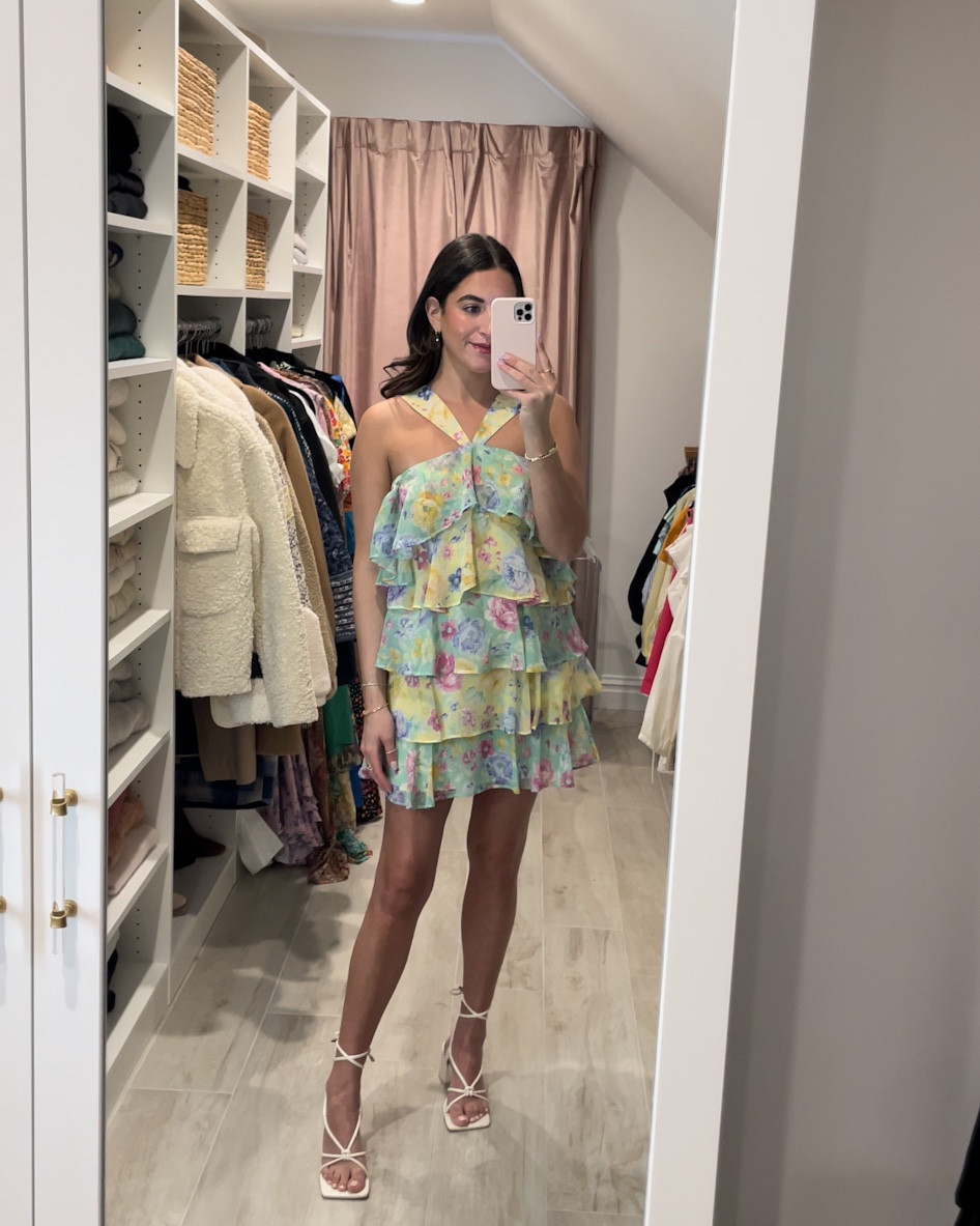 Wearing a size small

Wedding guest dress 
Bridal shower guest dress 
Spring dress

#LTKfit #LTKstyletip #LTKFind