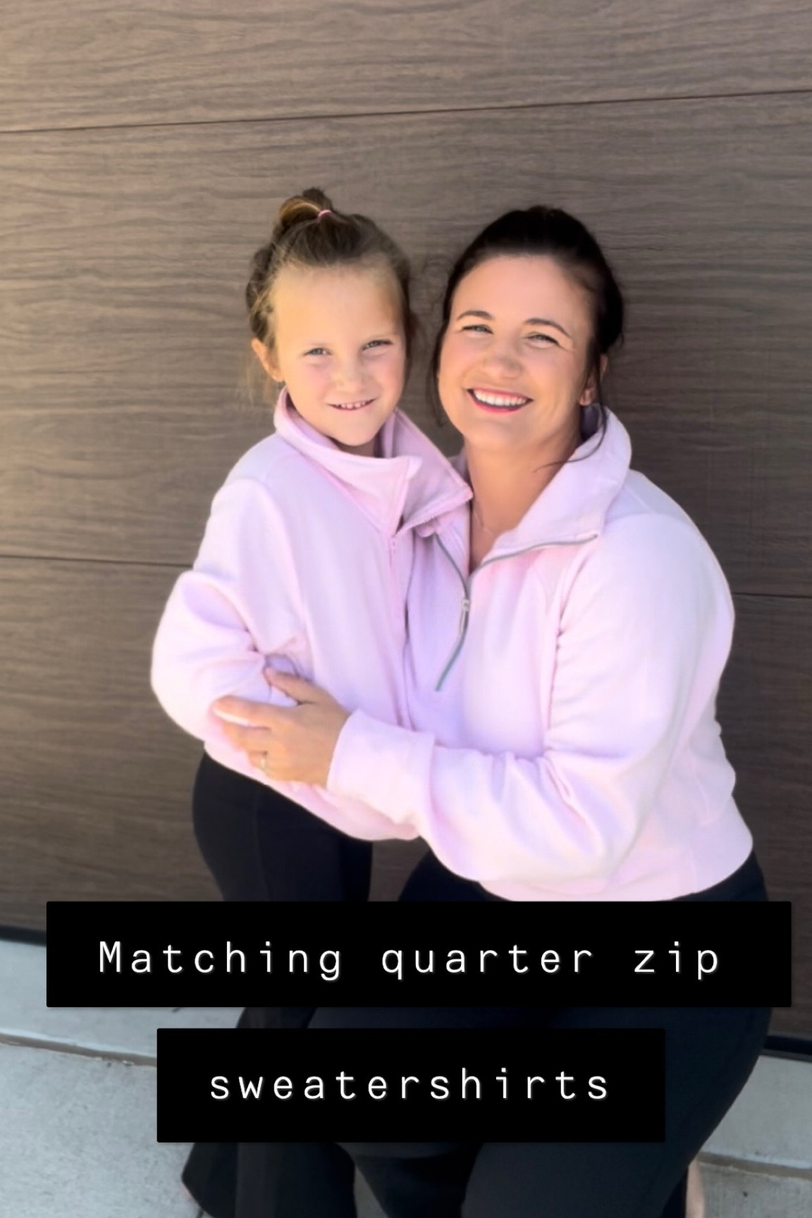 Matching mom and daughter quarter zips! 

#LTKActive #LTKKids