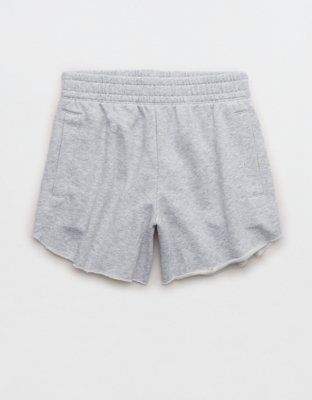 Aerie Fleece-Of-Mind High Waisted Short | Aerie