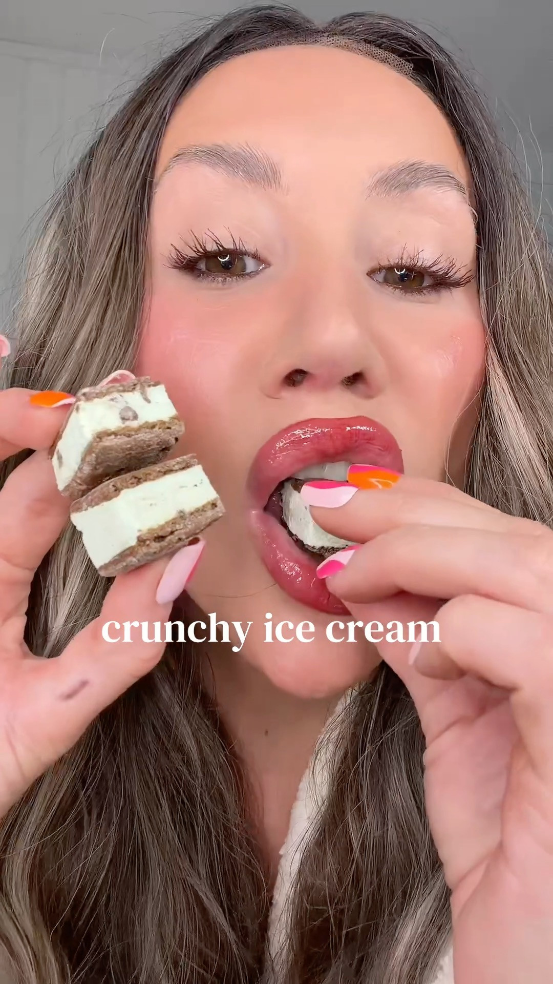 freeze dried mint chip ice cream sandwich bites that are crunchy airy and melt in your mouth — the freeze drying process intensifies the mint chocolate chip flavor so it tastes even better than the original. mess free resealable and the most addictive snack or unique gift idea.

#fdpantry #freezedried #snackfinds #foodtiktok #freezedriedcandy
fd pantry freeze dried mint chip ice cream sandwich bites

fd pantry freeze dried mint chip ice cream sandwich bites worth buying amazon 2026, best freeze dried ice cream sandwich snack that tastes better than the original, unique freeze dried snack gift idea mint chocolate chip 

 #LTKfoodie
