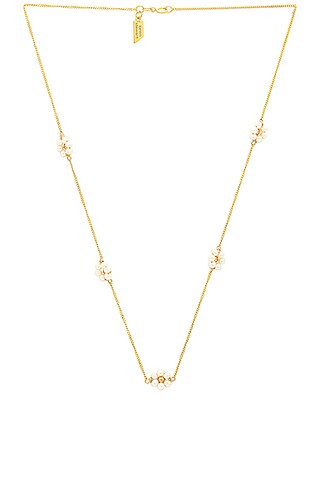 Pearl Flower Chain Necklace | FWRD 