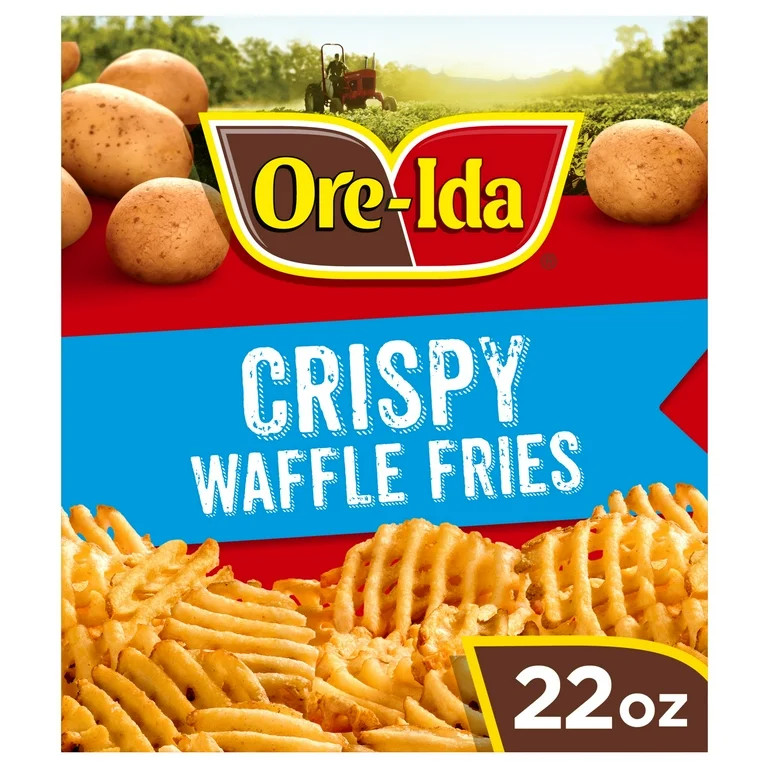 Ore-Ida Golden Waffle French Fries Fried Frozen Potatoes, 22 oz Bag | Walmart (US)