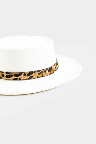 Kathleen Leopard Band Hat | Francesca’s Collections