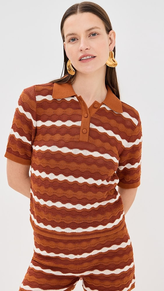 ESCVDO Mullu Knit Shirt | Shopbop | Shopbop