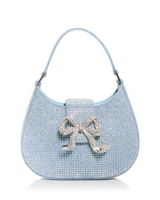 Embellished Denim Mini Shoulder Bag | Bloomingdale's (US)
