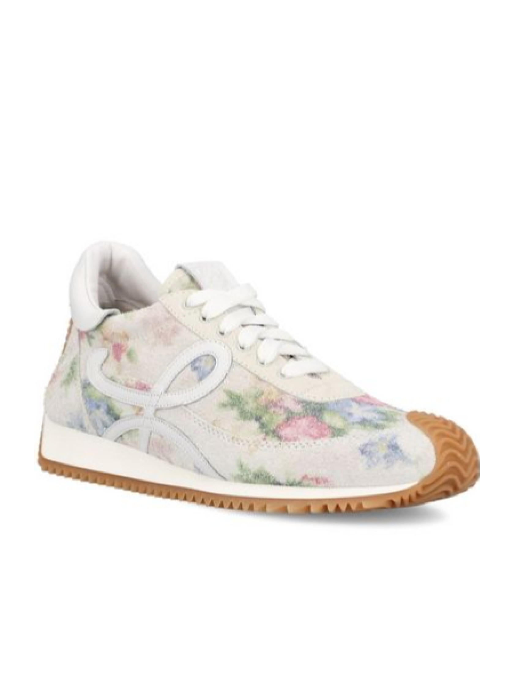 Loewe Floral Printed Low-Top Sneakers | Senser US