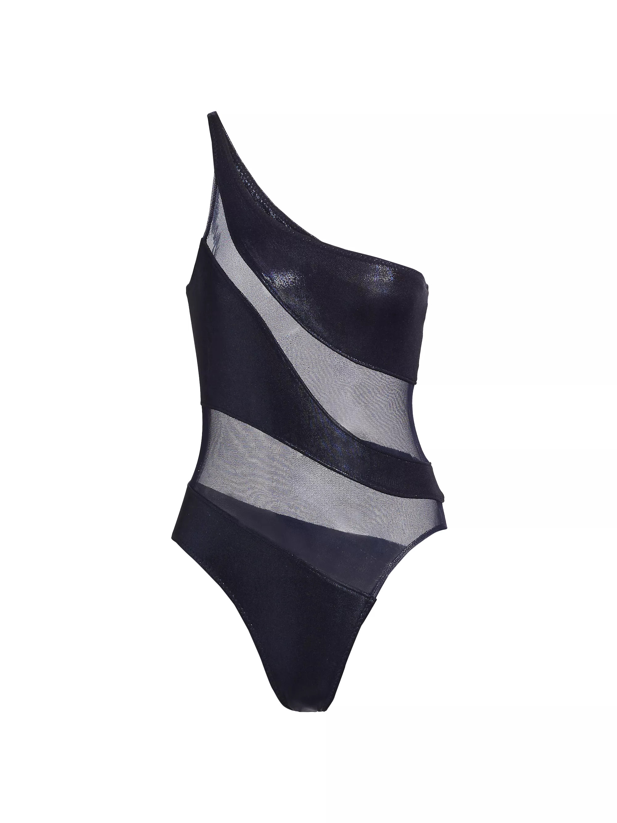 Snake Mesh Mio One-Piece Swimsuit | Saks Fifth Avenue