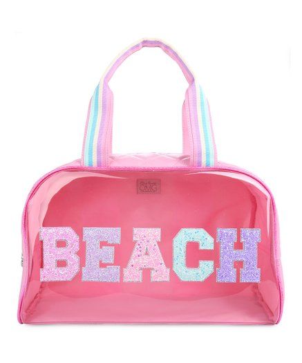 OMG Accessories Bubble Gum 'Beach' Duffel Bag | Zulily