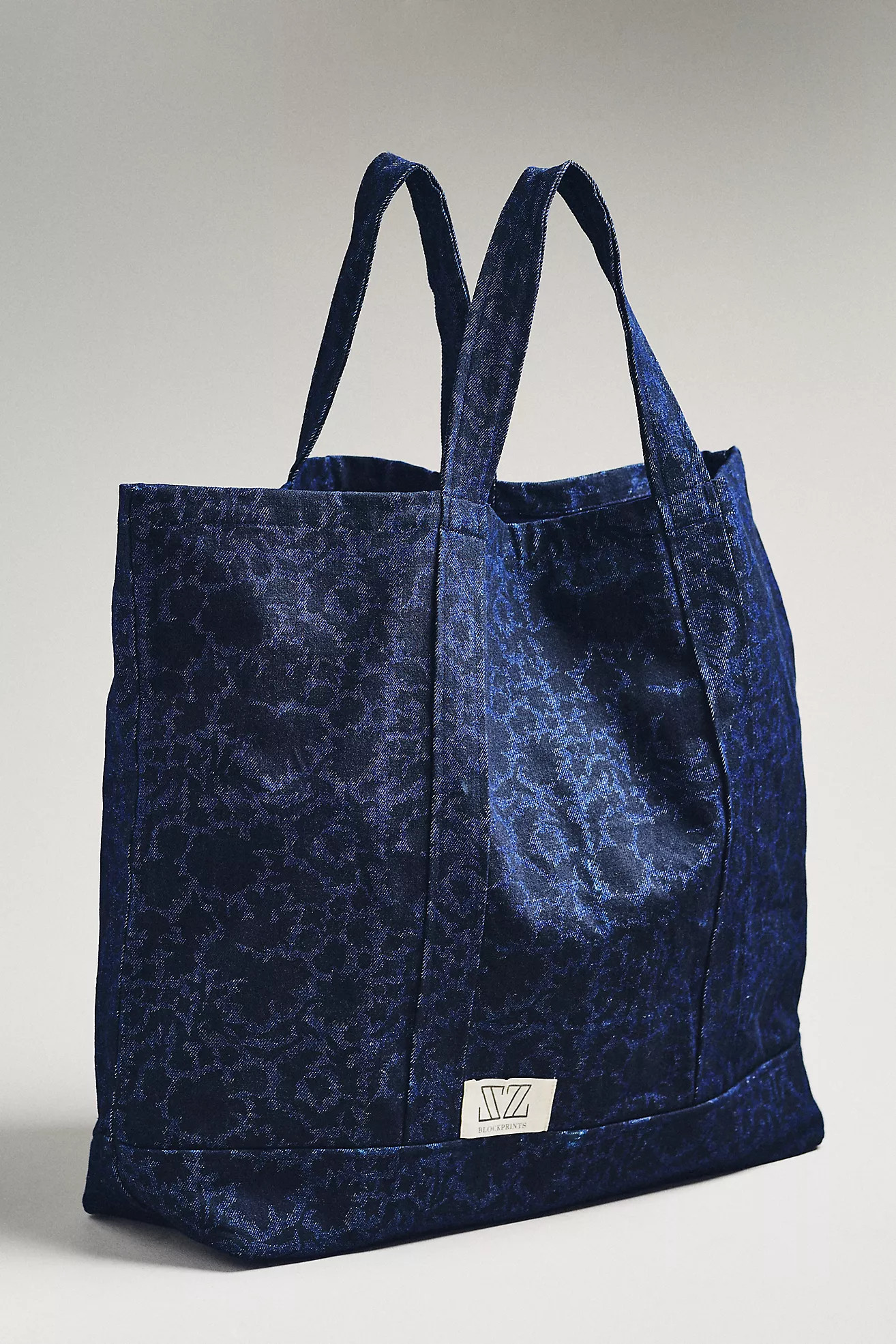 SZ Blockprints Oversized Tote | Anthropologie (US)