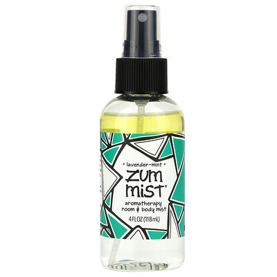 ZUM, Zum Mist, Aromatherapy Room & Body Mist, Lavender-Mint, 4 fl oz (118 ml) | iHerb