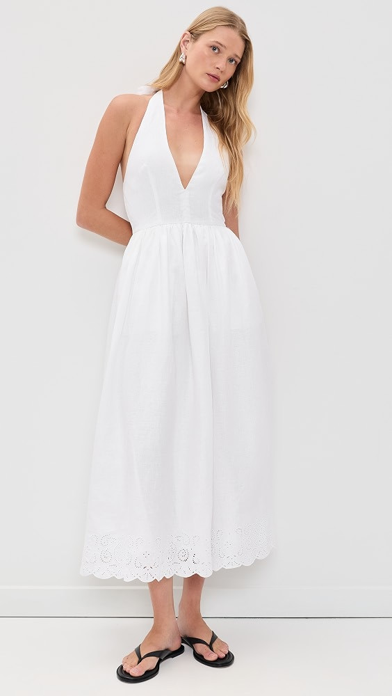 STAUD Grazia Linen Dress | Shopbop | Shopbop