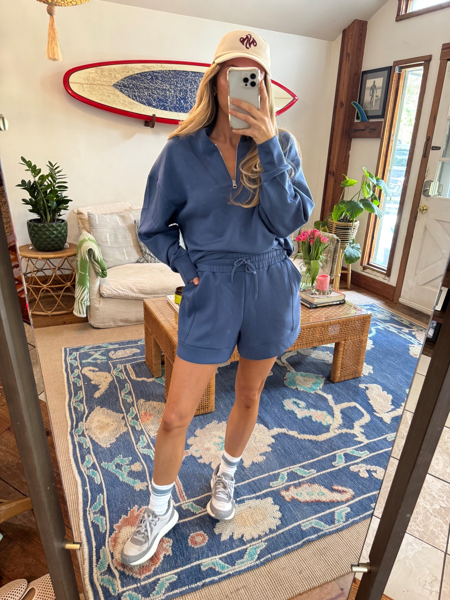 Size m top 
Size small shorts 