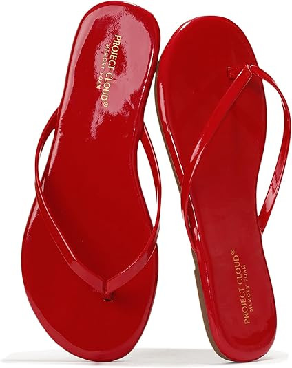 Project Cloud Flip Flops for Women Footwear- Lightweight and Memory Foam Insole Sandals for Women... | Amazon (US)