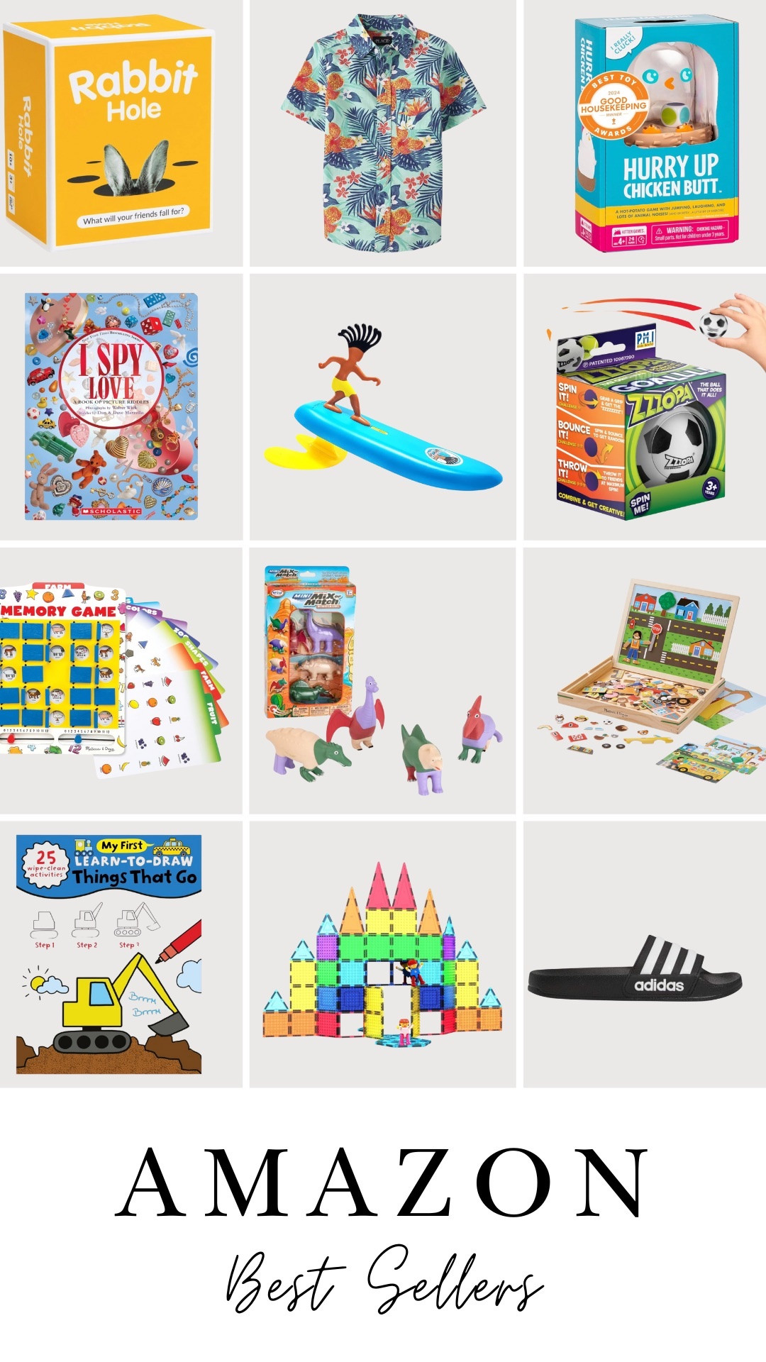 Amazon must haves, the best selling items from last week! 

#giftsforkids #amazonbestsellers #giftsfortoddlers #easterbasketfillers

#LTKFamily #LTKKids