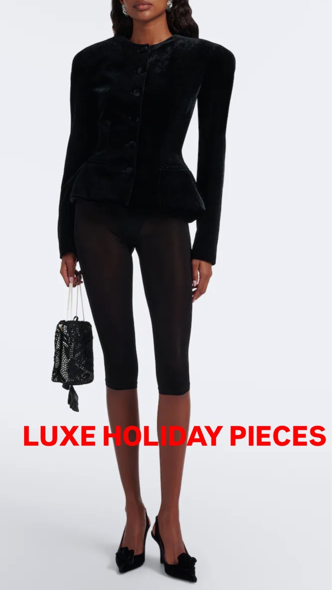 Luxe holiday wear!