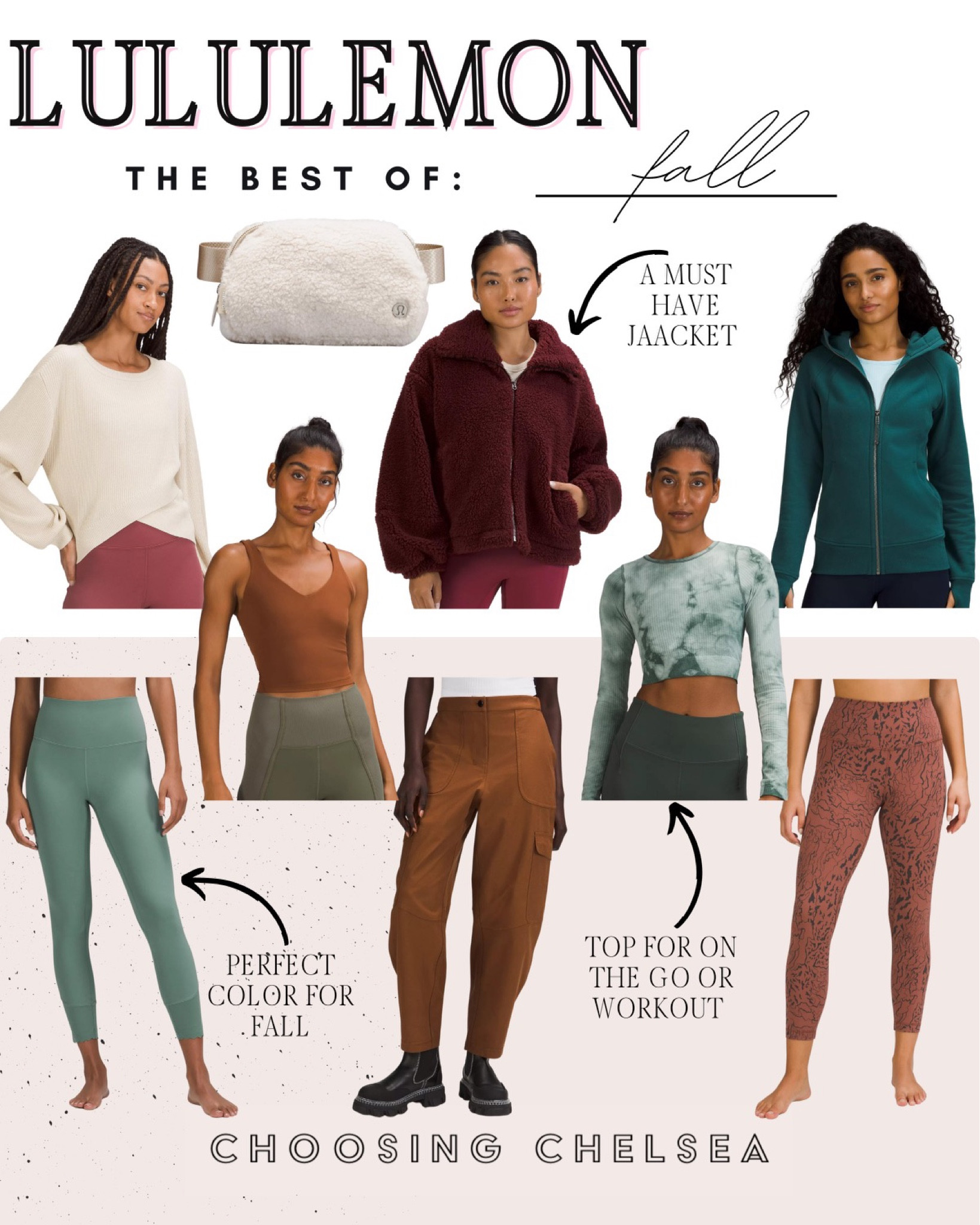 Lululemon - fall fashion - leggings outfit - athletic outfit - cute casual - belt bag - fall fashion 

#LTKstyletip #LTKfit #LTKSeasonal