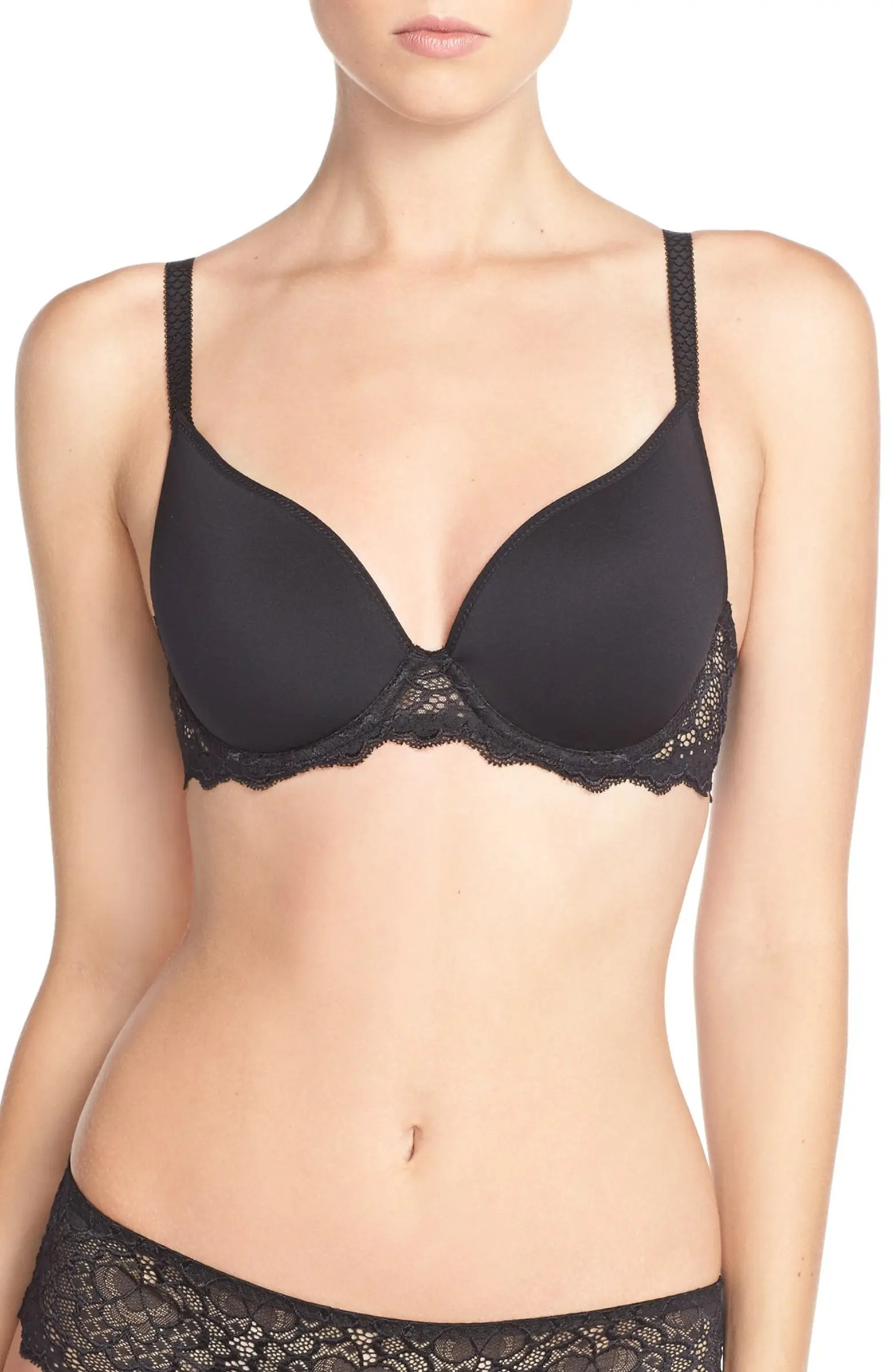 Simone Perele Caresse Underwire Plunge Bra | Nordstrom | Nordstrom