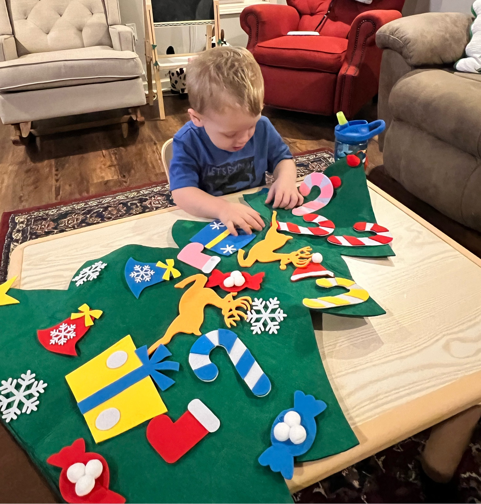 The cutest Christmas tree for those toddlers who can’t NOT touch the real ones🤣🫣 love another good Amazon find! 

#LTKHoliday #LTKKids #LTKGiftGuide