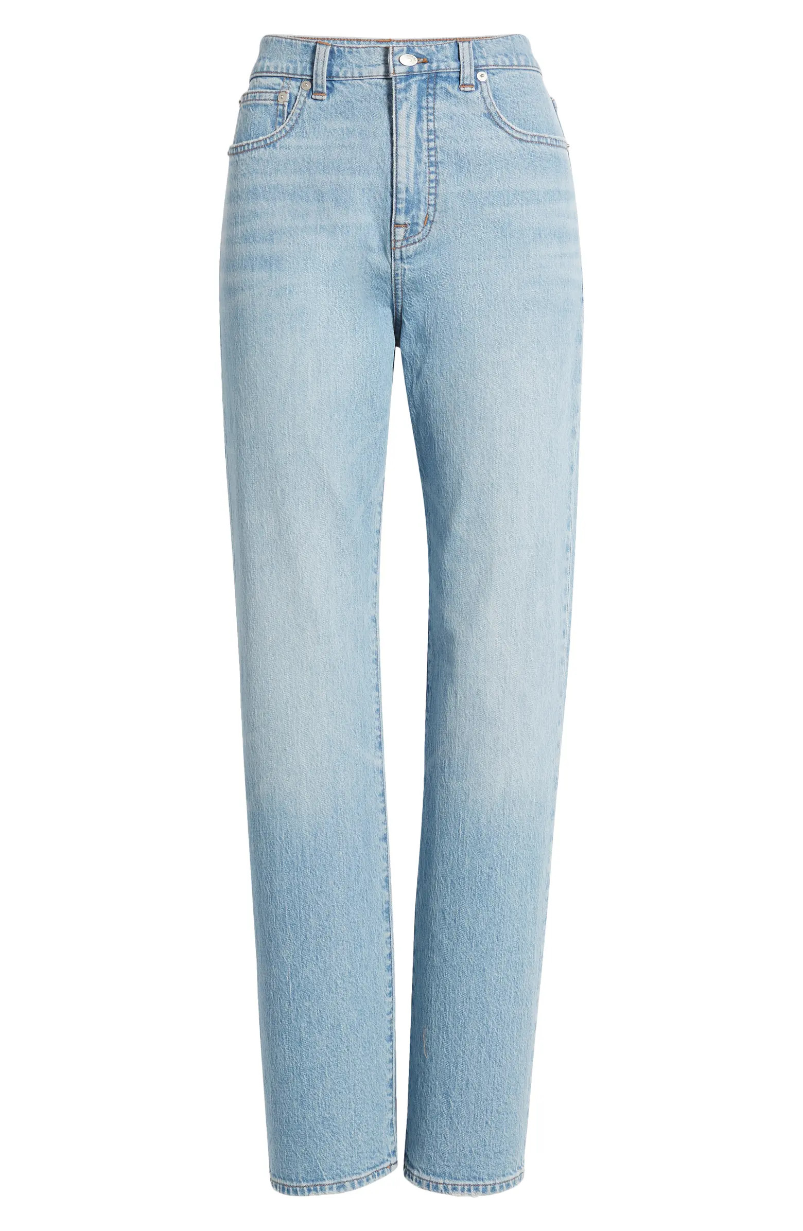 Madewell The '90s High Waist Straight Leg Jeans | Nordstrom | Nordstrom