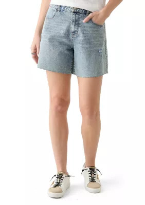 Vanilla Star Women's Clean Hem Cut Off Denim Shorts, 0 | Belk