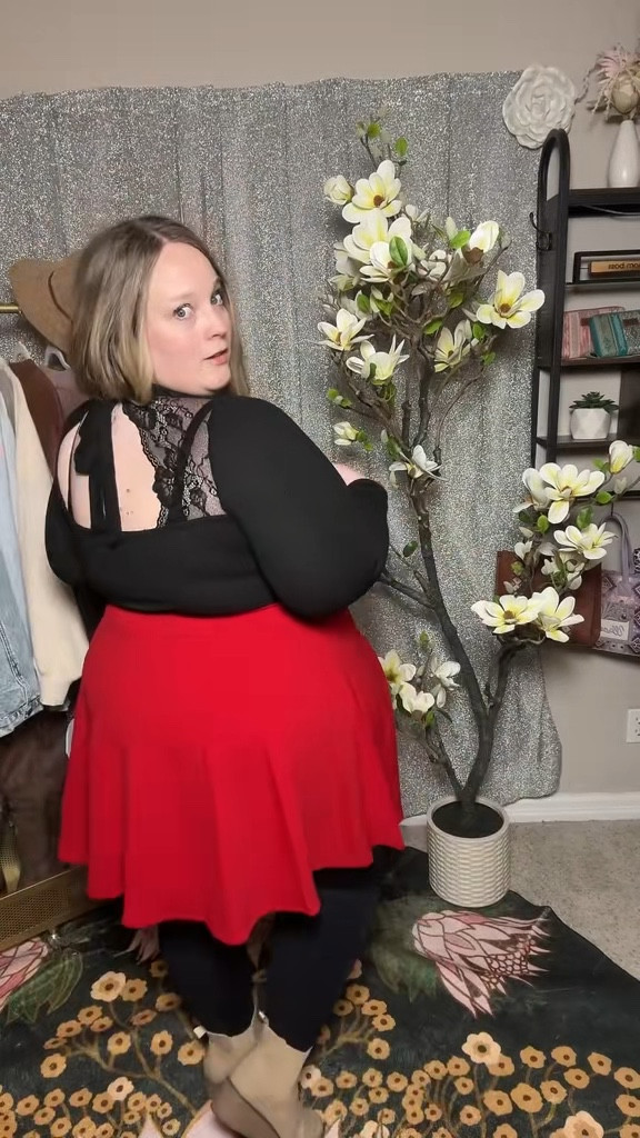 This bodysuit makes everything look instantly more put together and flattering ✨ the neckline and lace detail elevate it without sacrificing comfort.
black lace bodysuit, lace tie back bodysuit, flattering plus size bodysuit, long sleeve bodysuit outfit

#LTKootd #LTKPlusSize #LTKSeasonal
