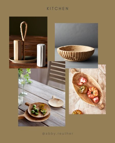 Pretty kitchen finds

Kitchen accessories, kitchen decor, wooden bowl, serving bowl, kitchen must haves 

#LTKhome
