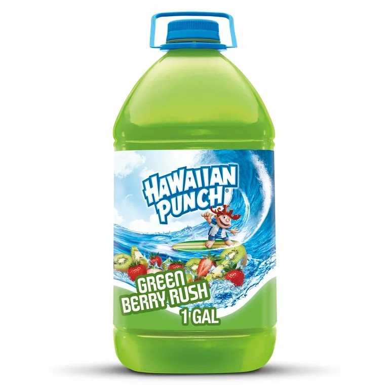 Hawaiian Punch Green Berry Rush, Juice Drink, 1 gal bottle | Walmart (US)