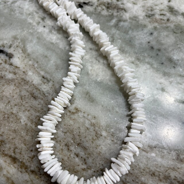 4mm Navajo Pearls Necklace, Real Genuine .925 Sterling Silver Navajo Pearl Style Beaded Choker Ox... | Etsy (US)