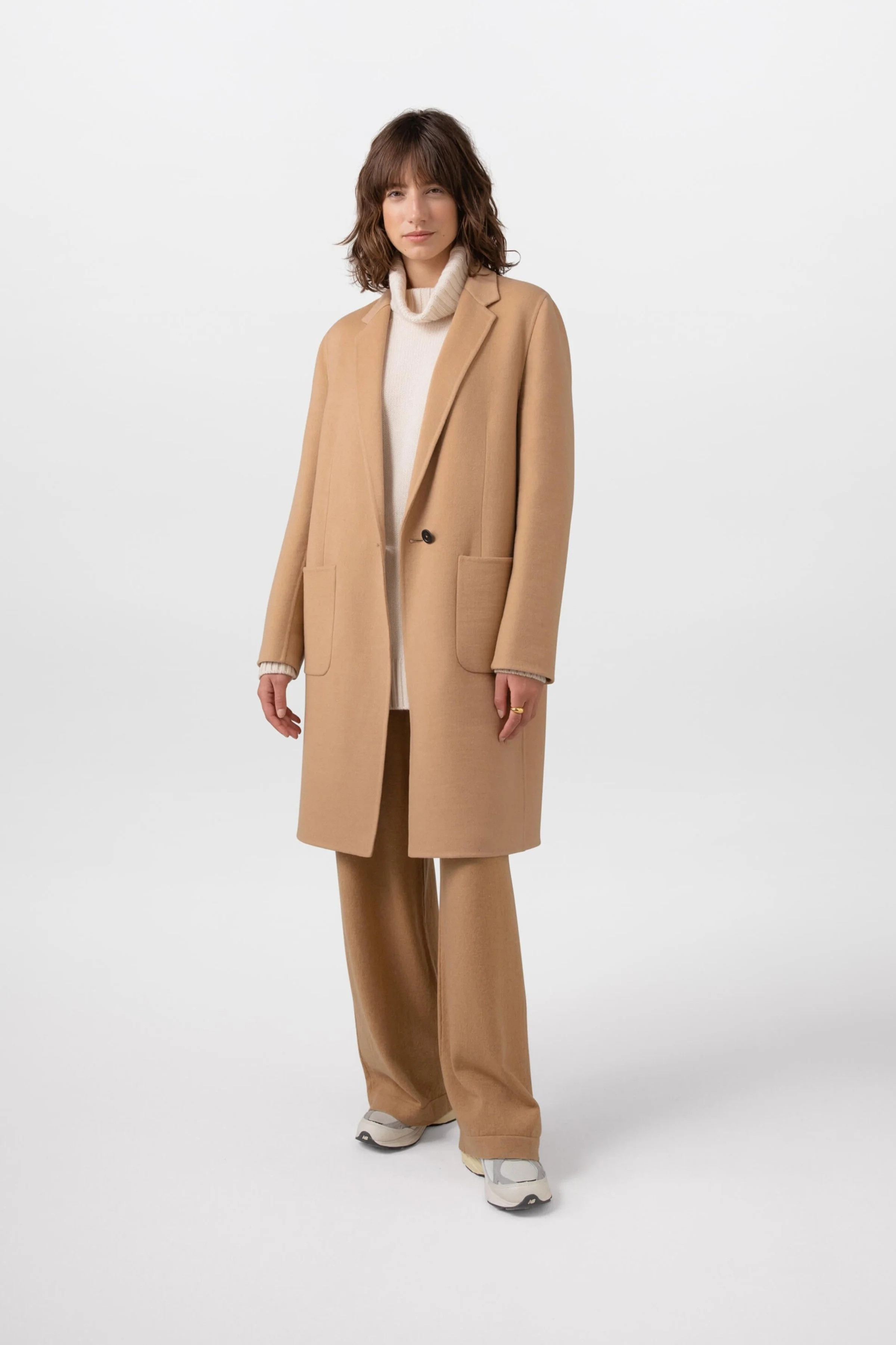 Classic Camel Cashmere Coat 10 | Johnstons of Elgin