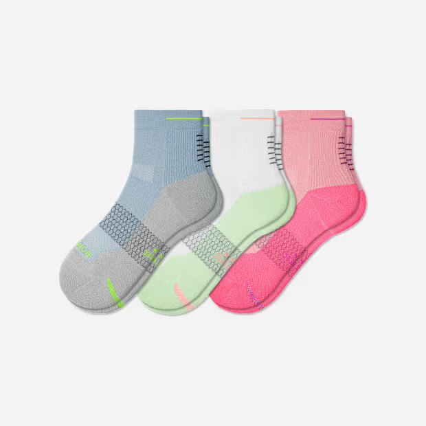 Women's Running Quarter Sock 3-Pack | Bombas
