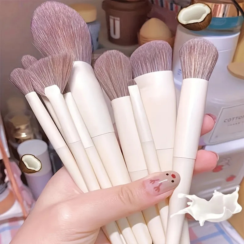10Pcs Soft Fluffy Makeup Brushes Set Kit For Foundation Eye Shadow Concealer Blush Brush Skin Fri... | Temu Affiliate Program