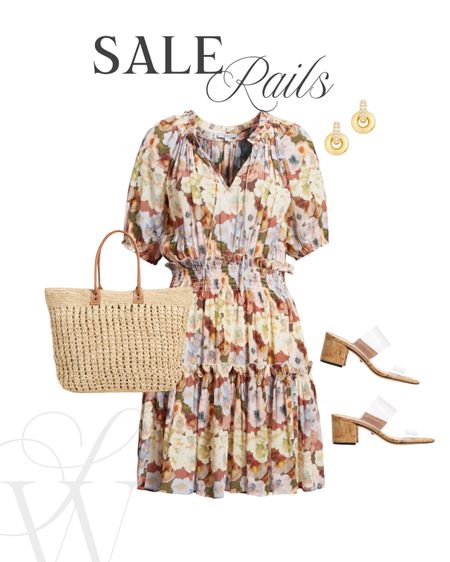 This floral dress is a favorite! I took my usual XS - it would be gray for a garden party or graduation! It’s 30% off right now with code MDW2024 at Rails
@rails #rails #railspartner

#LTKOver40 #LTKSaleAlert #LTKStyleTip
