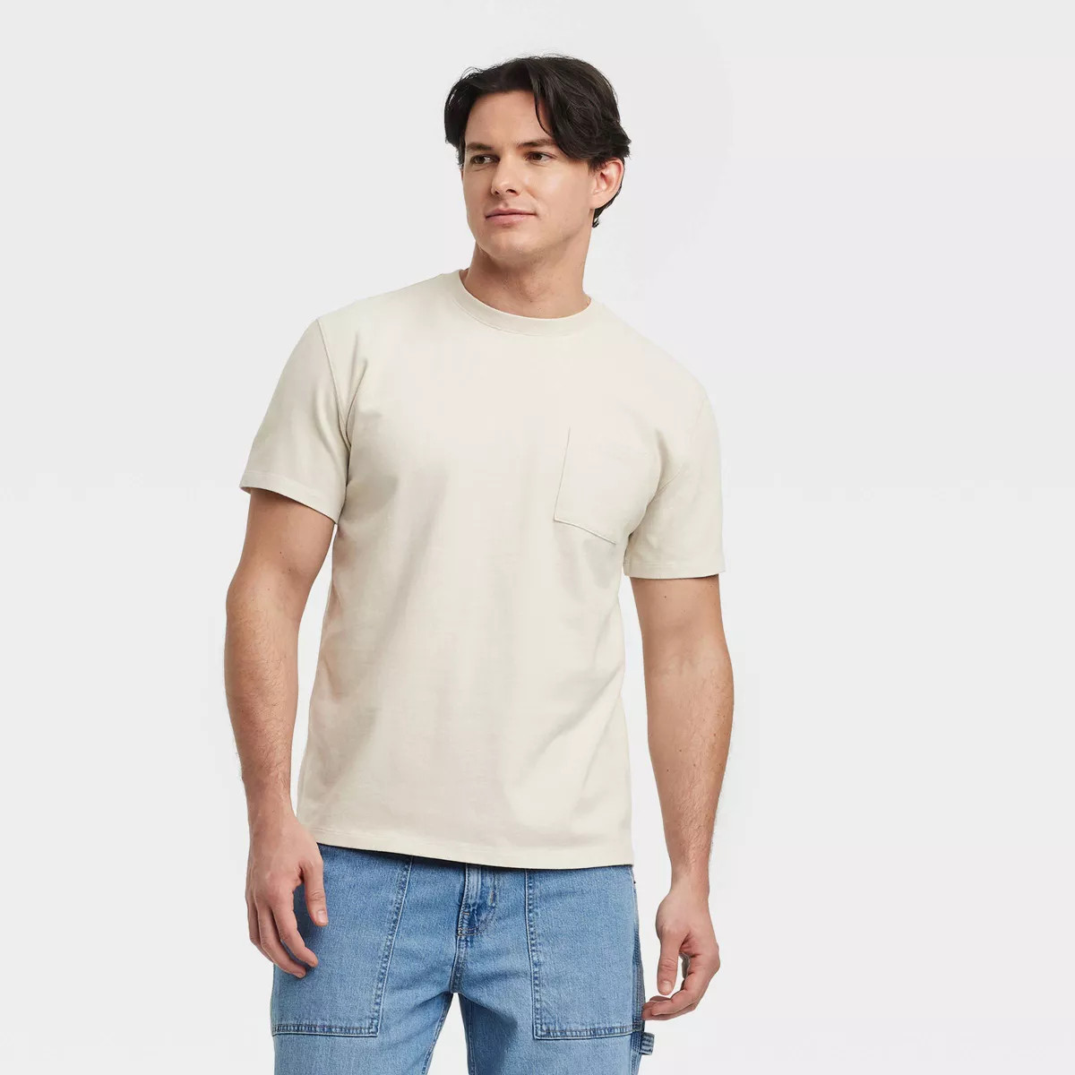Men's Vintage Short Sleeve Pocket T-Shirt - Goodfellow & Co™ | Target