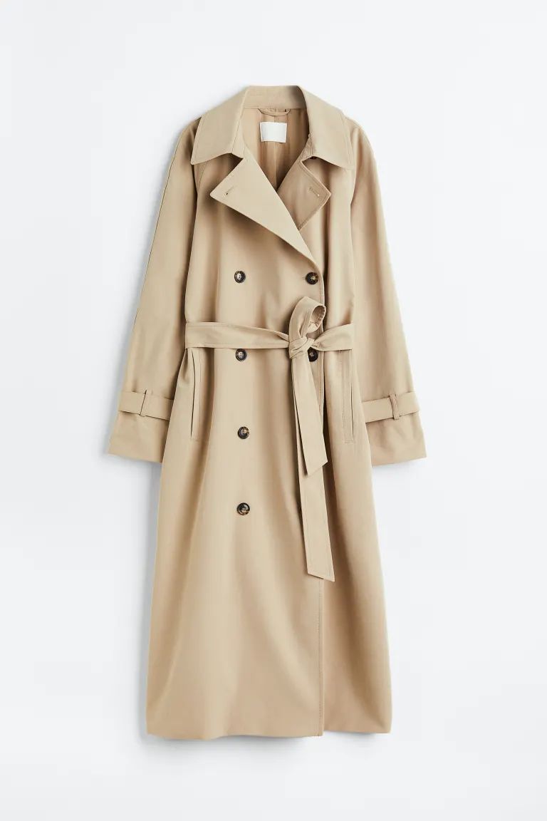 Double-breasted Trench Coat | H&M (US)