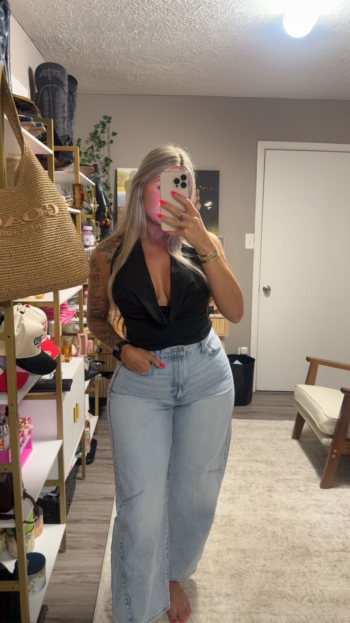 these jeans!

#LTKootd #LTKgrwm #LTKSaleAlert