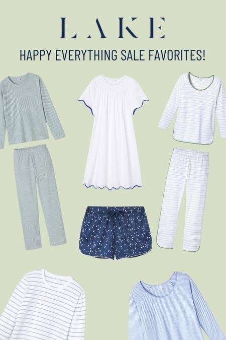 Lake Pajama’s Happy Everything Sale offers 25% off site wide with the discount applied in your cart. Some pajamas are even 50% off! I’ve included a few of my year round favorites for especially easy shopping! 

#LTKCyberweek #LTKHoliday #LTKGiftGuide