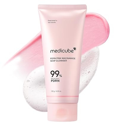 medicube PDRN Marshmallow Whip Cleanser | Face Wash, Cleansing Foam for Pore Care & Uneven Skin T... | Amazon (US)