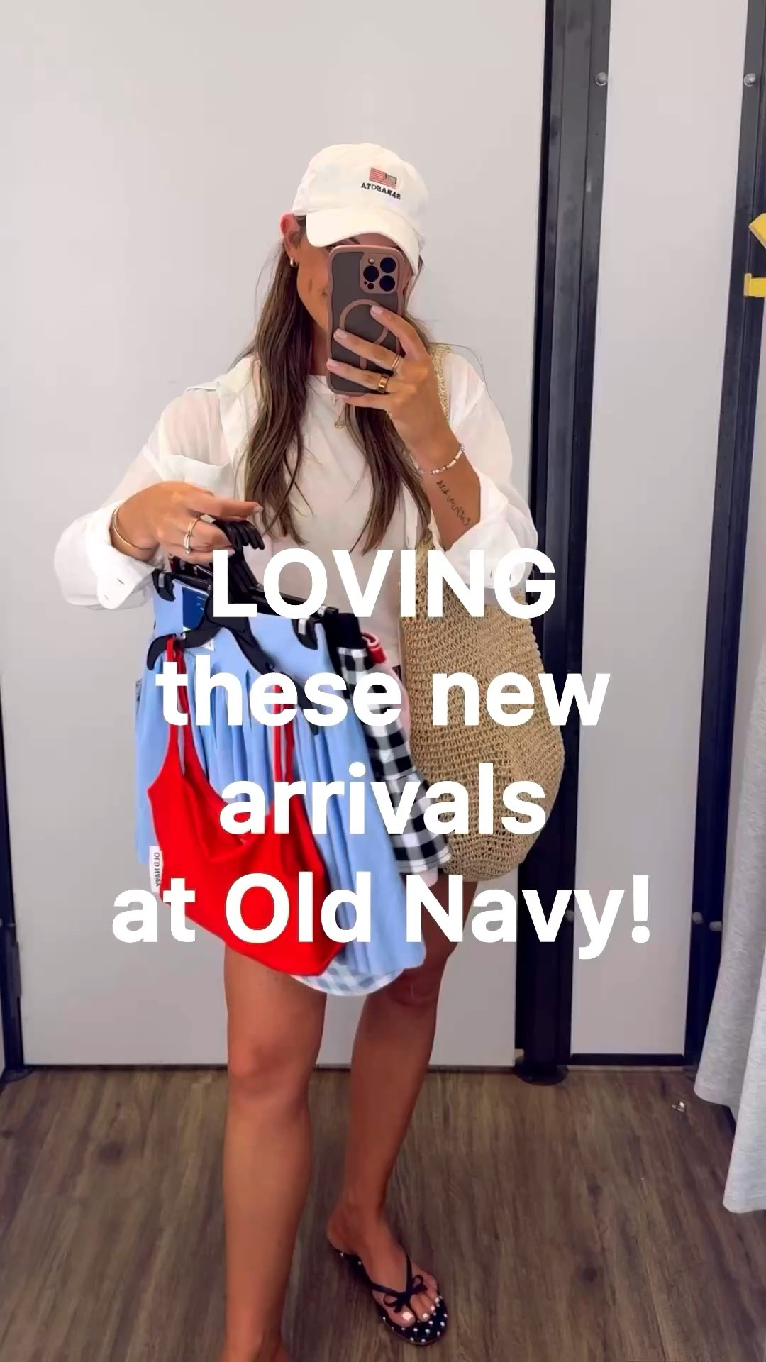 New @ OLD NAVY! & it’s all on sale!! Most of it is 30-40% off hot deals 🔥👏🏻 I size down in everything to XS since they run big… and I did a 0 in the shorts (size down 1-2!!). I’m a size 2 jeans but sometimes have to go up to a 4 in denim shorts for my thighs and in these, I went down to a 0 for reference! They’re my new FAVES. #springbreak #springoutfits #matchingset 