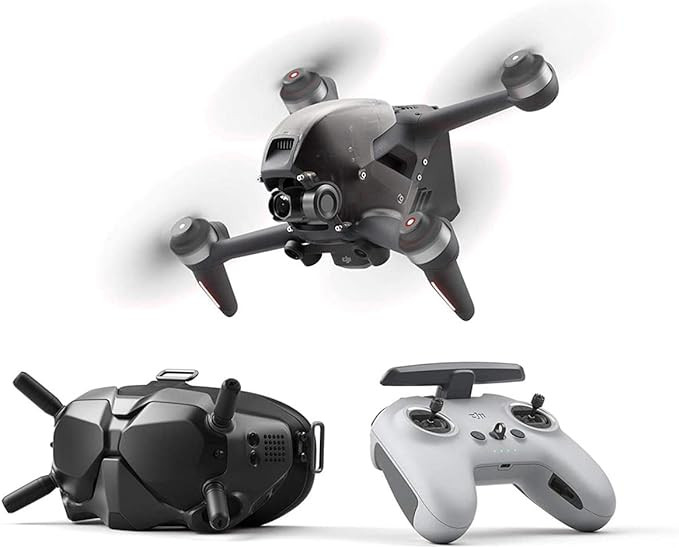 DJI FPV Combo (Goggles V2), First-Person View Drone with 4K Camera, S Flight Mode, Super-Wide 150... | Amazon (US)