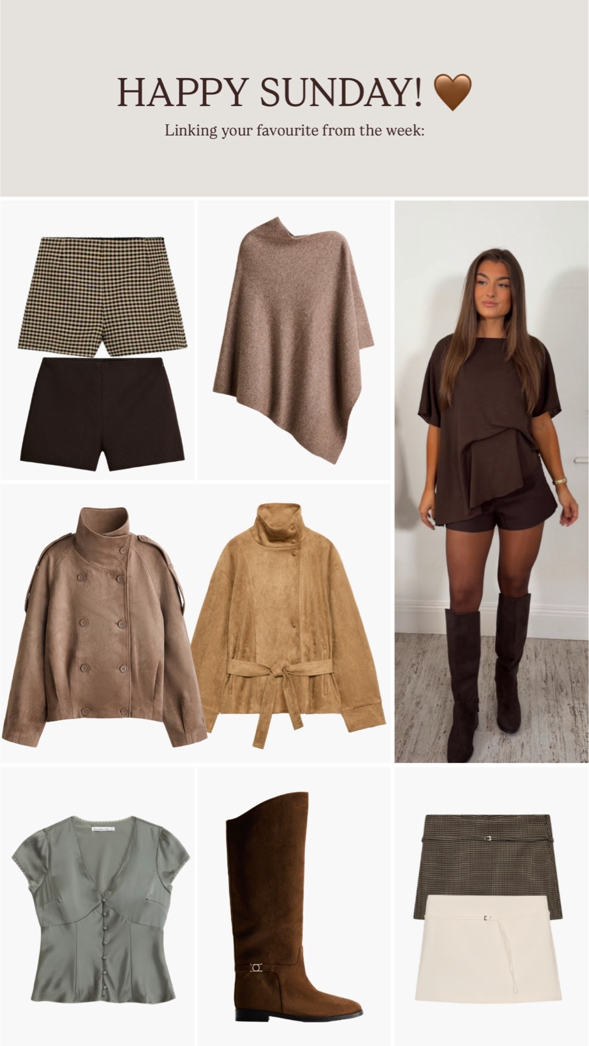 Your weekly faves 🫶🏽🍂

#LTKautumn #LTKeurope #LTKstyletip