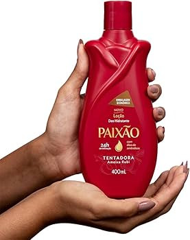 Hidratante Desodorante Corporal Tentadora, Paixão, 400 ml | Amazon (BR)
