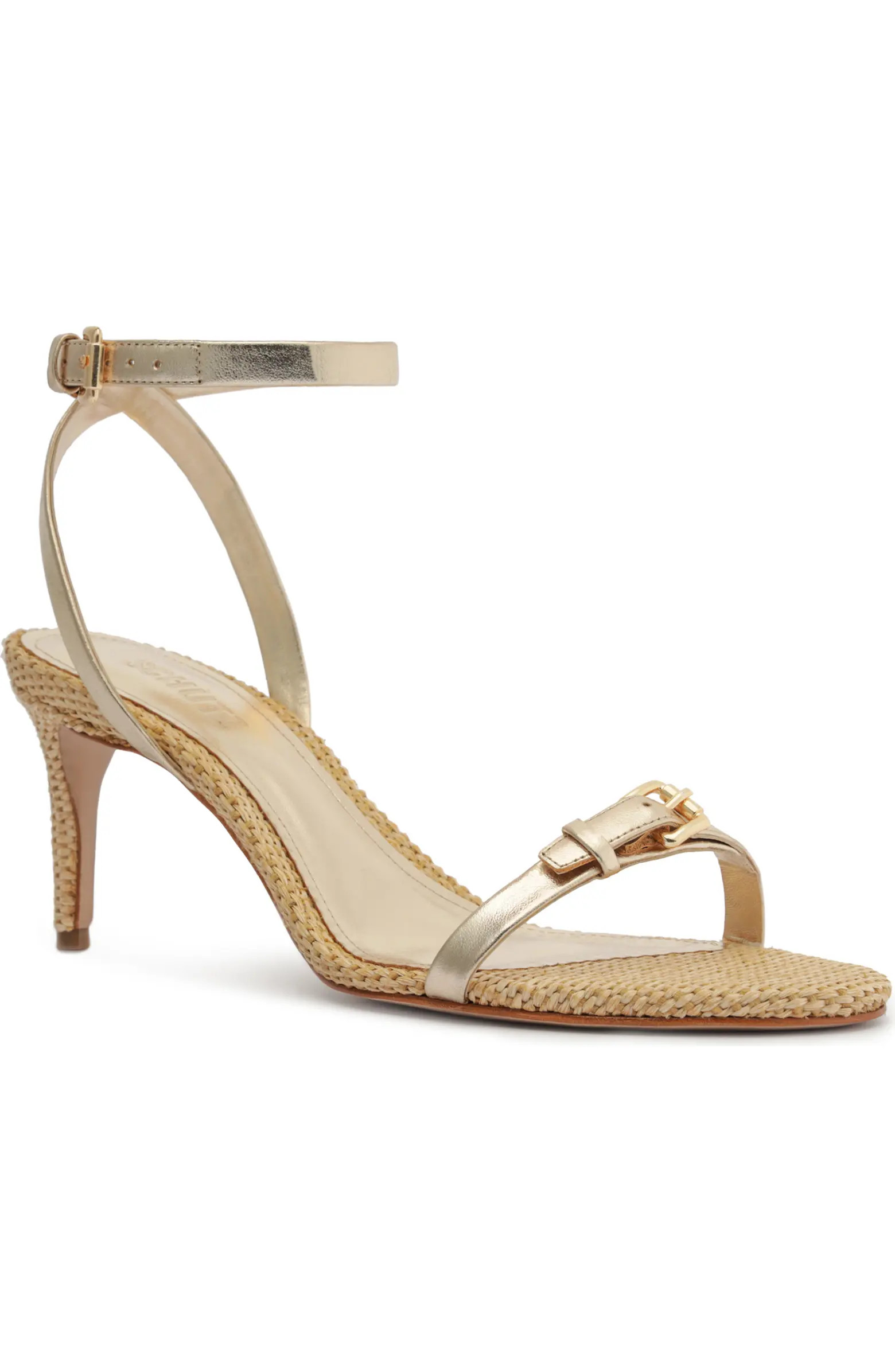 Schutz Aurora Mid Ankle Strap Sandal (Women) | Nordstrom | Nordstrom
