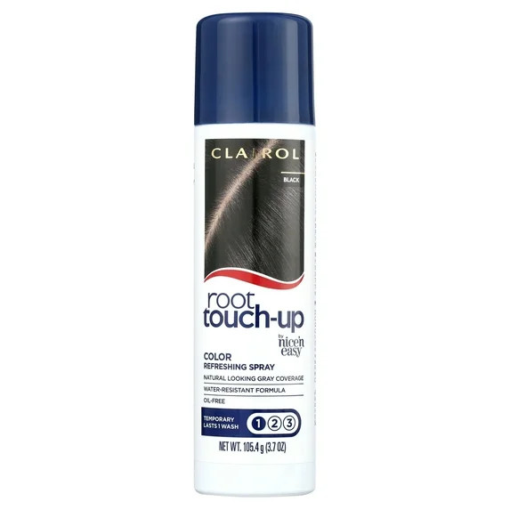 Clairol Root Touch-Up Refreshing Hair Dye Spray, Temporary Hair Color, Black, 3.7 oz - Walmart.co... | Walmart (US)