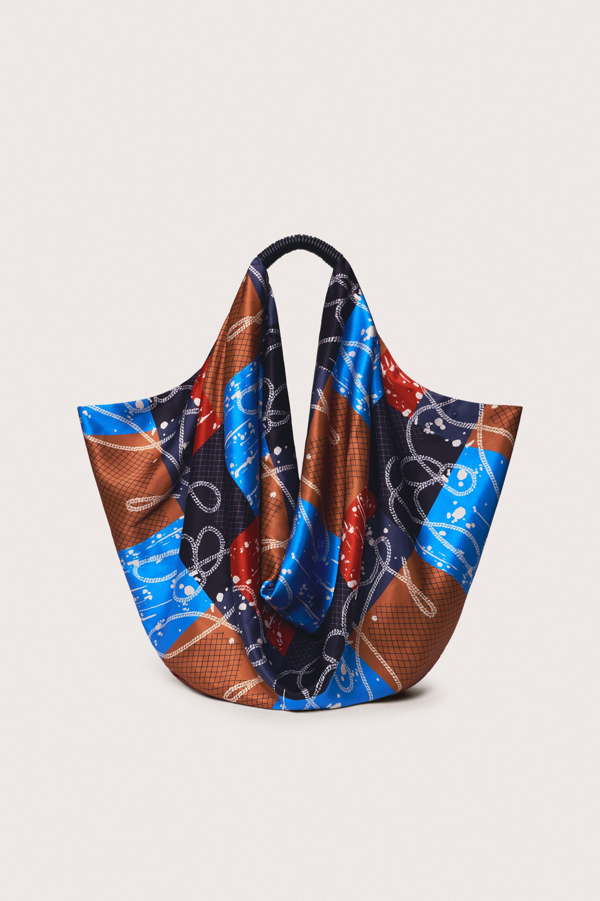 LIMITED EDITION PRINTED SHOPPER SHOULDER BAG | Zara US