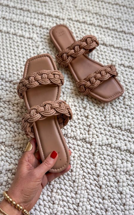 Beautiful + comfortable braided sandals are perfect for dressing up your look this spring/summer!

I’m wearing my tts 10

#LTKover40 #LTKxTarget #LTKshoecrush