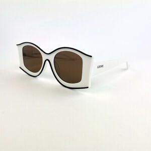 LOEWE G616487X02 Paula's Ibiza Large Sunglasses Eyewear Black White / Orange  | eBay | eBay US