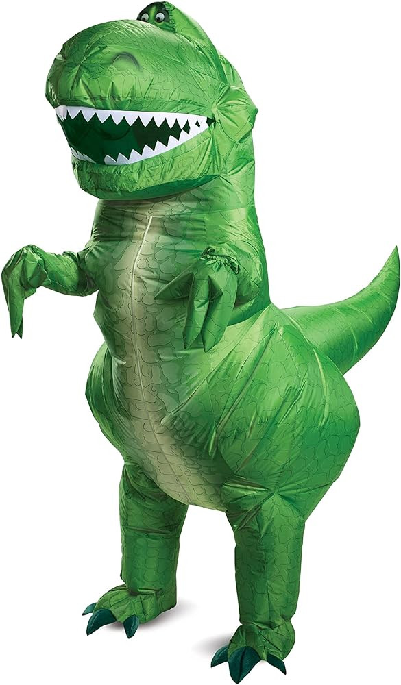 Disney Toy Story 4 Rex Inflatable Adult Costume | Amazon (US)