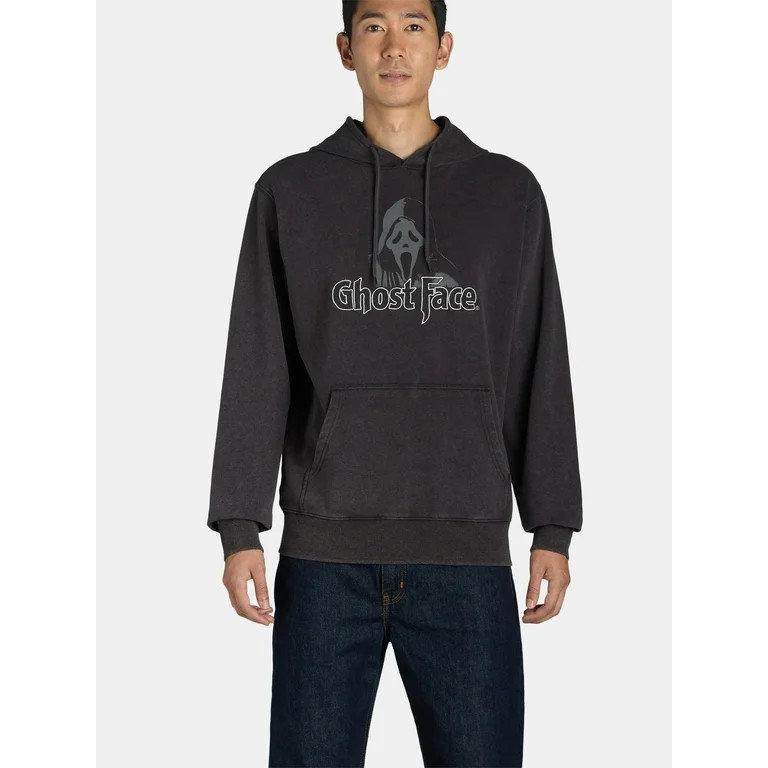 Ghost Face Men's Graphic Hoodie with Long Sleeves, Size XS-3XL | Walmart (US)