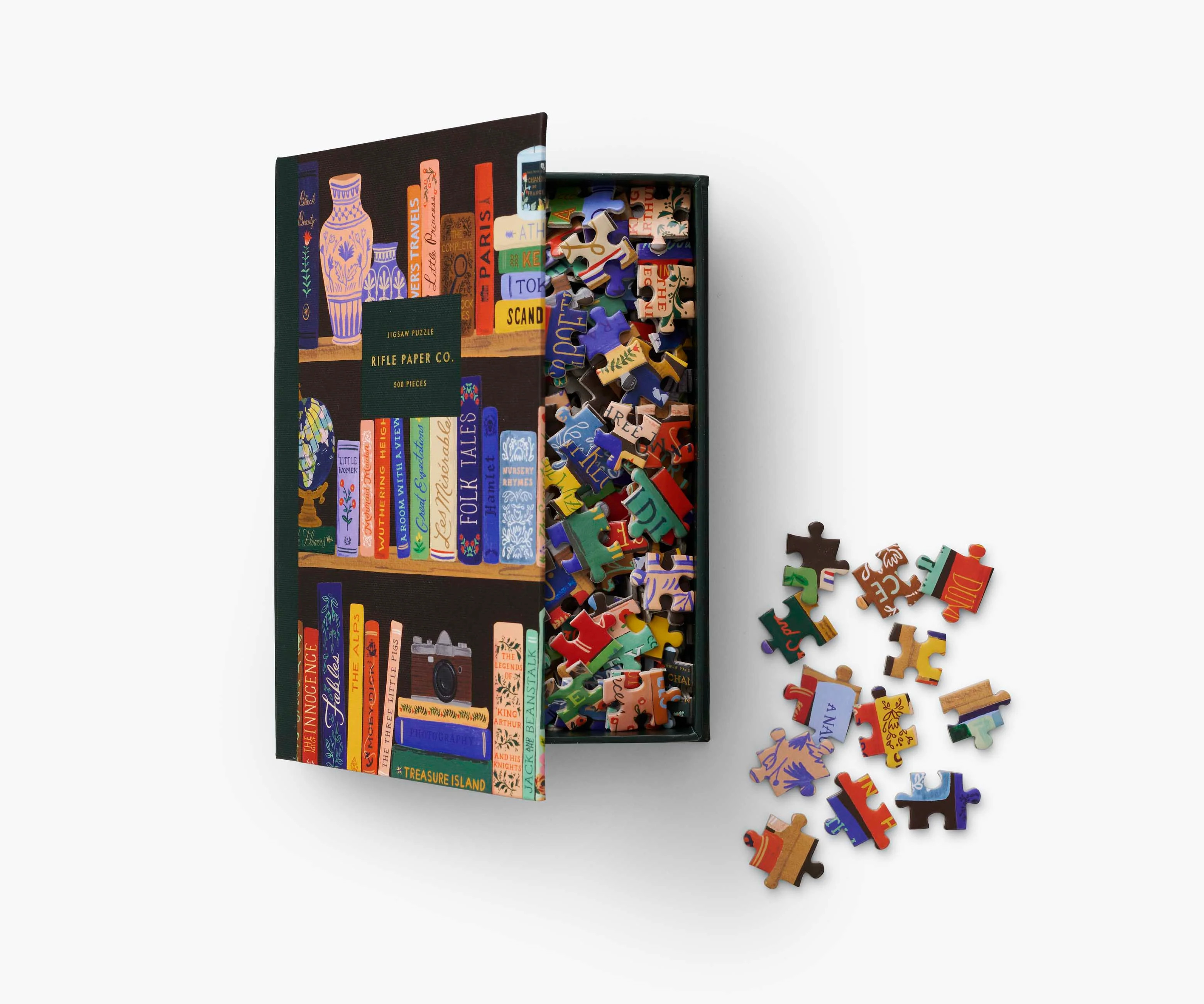 Jigsaw Puzzle - Bookshelf | Rifle Paper Co.