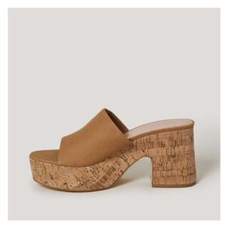 Cork Wedge Sandals | Joe Fresh